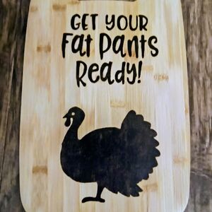 Hand Crafted Black Turkey Holiday Decor